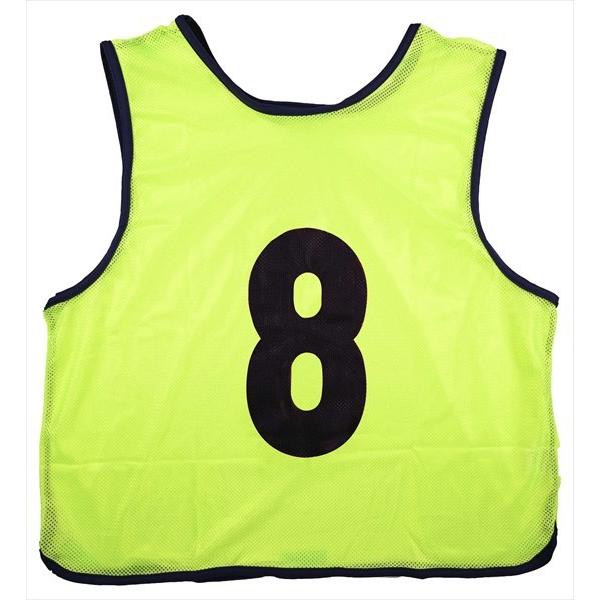 エバニュー EKB401-400(エバニユ) メッシュビブス No.1〜10の10枚組（黄・サイズ：フリー）EVERNEW[EKB401400エバニユ] 返品種別A EVERNEW（エバニュー） メッシュビブス 1〜10番の10枚組 (EKB401)(400