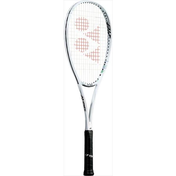 [YONEX]ヨネックス 軟式テニス用ラケット ナノフォース8Vレブ(フレームのみ) (NF8VR)(570) クールホワイト[取寄商品]