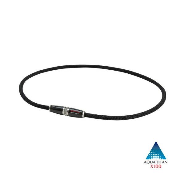 Phiten]ファイテン RAKUWAネック X100 カーボン シルバー :tp