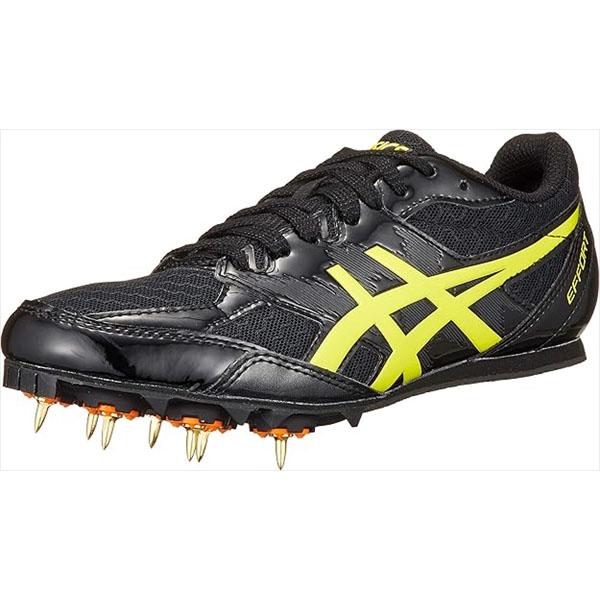 【新品未使用タグ付き】ASICS アシックス ブラック スパイク シューズ 陸上 asics アシックス 陸上スパイク 短距離 ジェットスプリント 2