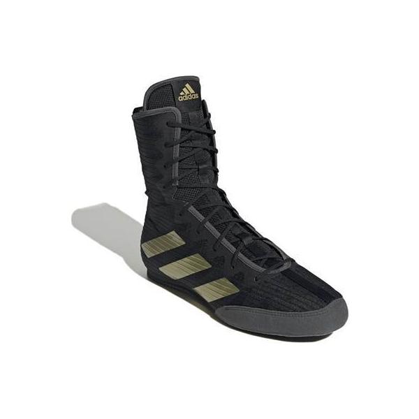 adidas ボクシングシューズ グレー/ゴールド adidas [adidas]アディダス ボクシングシューズ BOX HOG 4