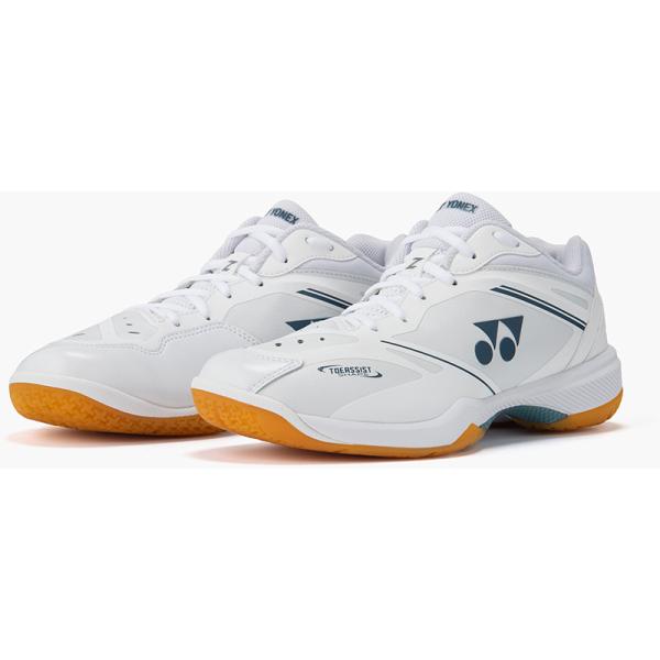 ヨネックス バドミントンシューズ SHB-F1NL ホワイト YONEX（ヨネックス） バドミントンシューズ パワークッション65Zワイド