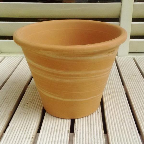 植木鉢 イタリア製 デュオホワイトバッサム 25cm 陶器製 デローマ社 素焼き鉢 園芸 ガーデニング Italian Terracotta Deroma 陶器鉢 プランターの価格と最安値 おすすめ通販を激安で