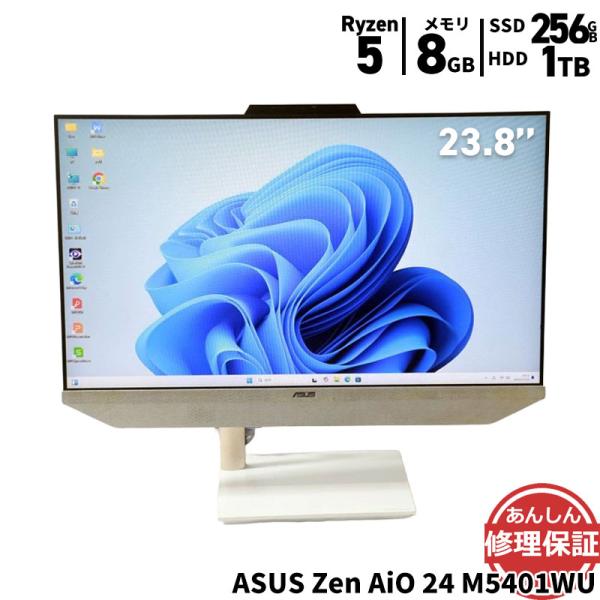 ASUS（エイスース） 液晶一体型 ASUS Zen AiO 24 M5401WU Ryzen 5