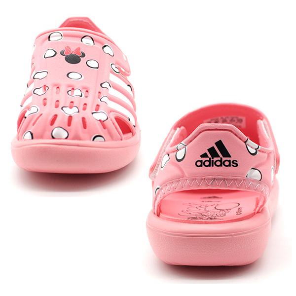 アディダス サンダル キッズ 子供 靴 白 黒 ホワイト ブラック ピンク 軽量 軽い ディズニー ミニー Adidas Swimwater Sandal Ads21bswsdli 靴のニシムラ Yahoo 店 通販 Yahoo ショッピング
