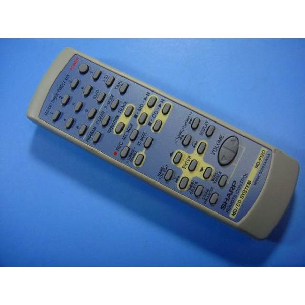 メーカー：SHARP型番：MD-F120付属品：本体（写真内の物ですべてになります）【商品の状態】使用感、スレキズ、日焼け、汚れ等あります。全ボタン赤外線による動作確認OKでした。不具合がある場合は下記に記載致します。不具合：なし