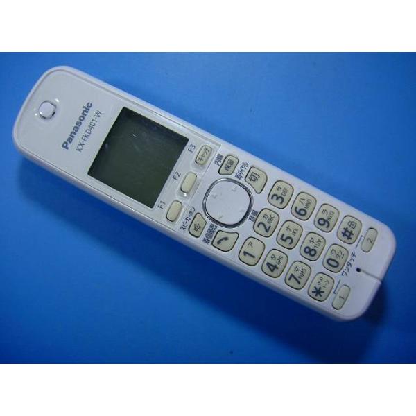 メーカー：Panasonic型番： KX-FKD401-W付属品：本体（写真内の物ですべてになります）【商品の状態】使用感、スレキズ、日焼け等あります。