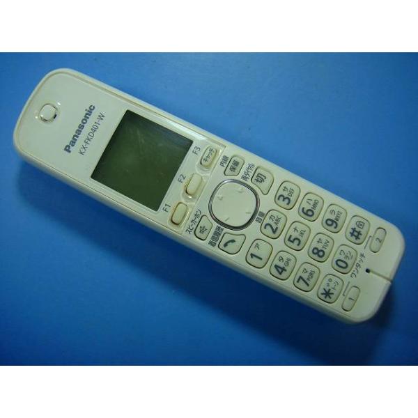 メーカー：Panasonic型番： KX-FKD401-W付属品：本体（写真内の物ですべてになります）【商品の状態】使用感、スレキズ、日焼け等あります。