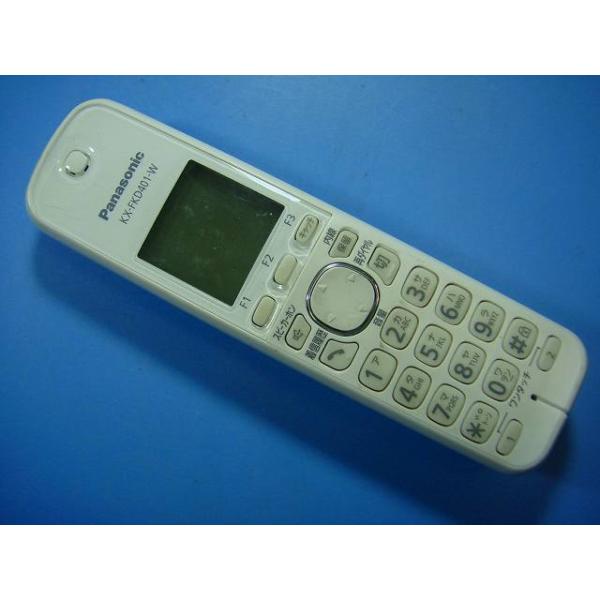 メーカー：Panasonic型番： KX-FKD401-W付属品：本体（写真内の物ですべてになります）【商品の状態】使用感、スレキズ、日焼け等あります。