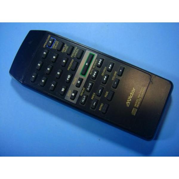 メーカー：ビクター型番：RM-SX521付属品：本体（写真内の物ですべてになります）【商品の状態】使用感、スレキズ、日焼け、汚れ等あります。電池カバーありません全ボタン赤外線による動作確認OKでした。不具合がある場合は下記に記載致します。不...
