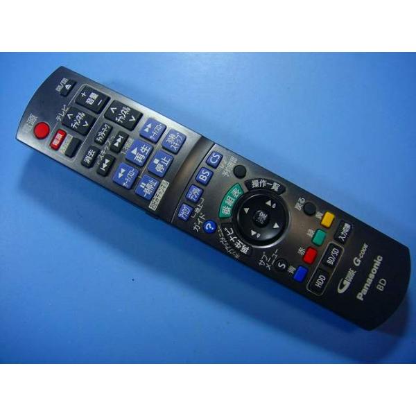 メーカー：Panasonic型番：N2QAYB000188付属品：本体（写真内の物ですべてになります）【商品の状態】使用感、スレキズ、日焼け、汚れ等あります。全ボタン赤外線による動作確認OKでした。不具合がある場合は下記に記載致します。不具...