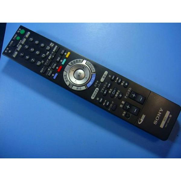 メーカー：SONY型番：RMT-B004J付属品：本体（写真内の物ですべてになります）【商品の状態】使用感、スレキズ、日焼け、汚れ等あります。全ボタン赤外線による動作確認OKでした。不具合がある場合は下記に記載致します。不具合：なし