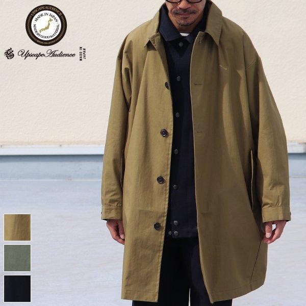 Upscape Audience/ベンタイル耐水撥水ギャバ/ハリントンジャケット VENTILE®（ベンタイル）40/2耐水撥水ギャバ UK ARMYコート［Lady's
