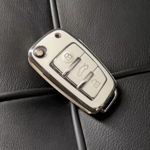 アウディ Audi キーケース アクセサリー パーツ 純正 a1 a3 a4 a5 a6 a7 q2 q3 q5 q7 r8 b9 tt アバント キー カバー