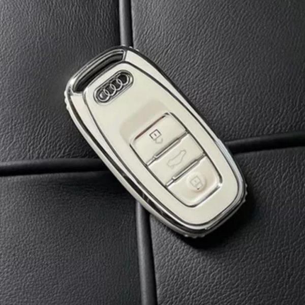 アウディ Audi キーケース アクセサリー パーツ 純正 a1 a3 a4 a5 a6 a7 q2 q3 q5 q7 r8 b9 tt アバント キー カバー