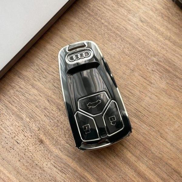 アウディ Audi キーケース アクセサリー パーツ 純正 a1 a3 a4 a5 a6 a7 q2 q3 q5 q7 r8 b9 tt アバント キー カバー