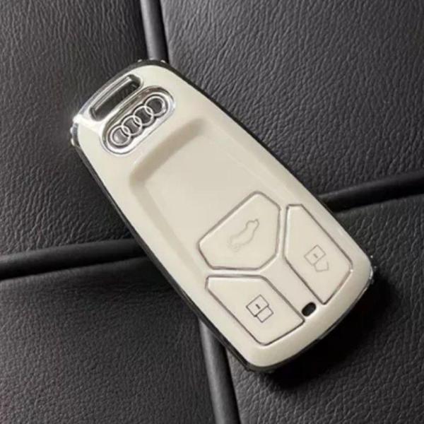 アウディ Audi キーケース アクセサリー パーツ 純正 a1 a3 a4 a5 a6 a7 q2 q3 q5 q7 r8 b9 tt アバント キー カバー