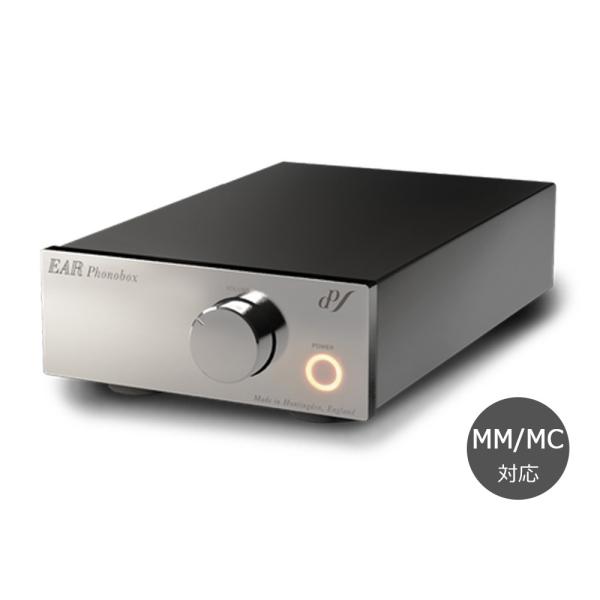安井式 トランジスタ MC専用 フォノイコライザー フォノアンプ EAR - Phonobox MM/MC Black/40Ω仕様（MM/MC対応・管球式フォノ