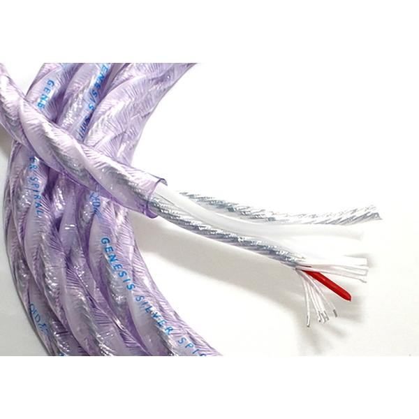 QED genesis silver spiral　スピーカーケーブル QED - Signature Genesis Silver Spiral Bi-Wire/5.0m（完成品