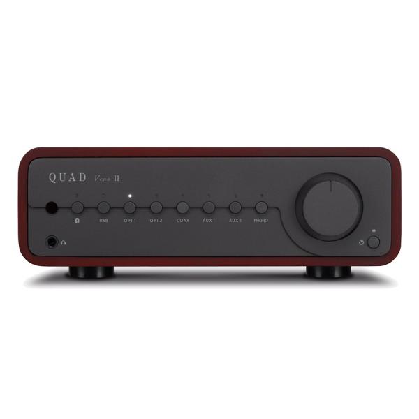 売約済み　QUAD プリメインアンプ VenaⅡ/MH サペレ・マホガニー QUAD - Vena II/MH/サペルマホガニー プレミアム仕上げ（USB/DAC
