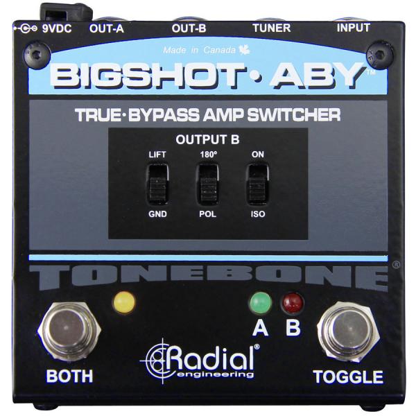 Radial ラディアル BigShot ABY True Bypass Switcher スイッチャー