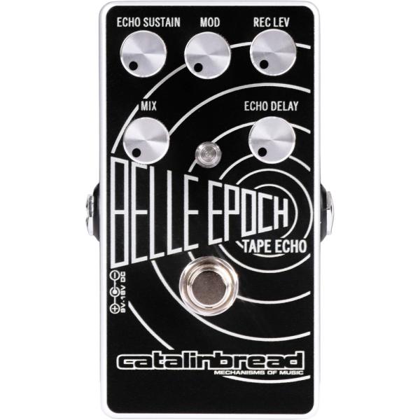 Catalinbread エフェクター BELLE EPOCH （BLACK AND SILVER)  カタリンブレッド ベルエポック｜直輸入品