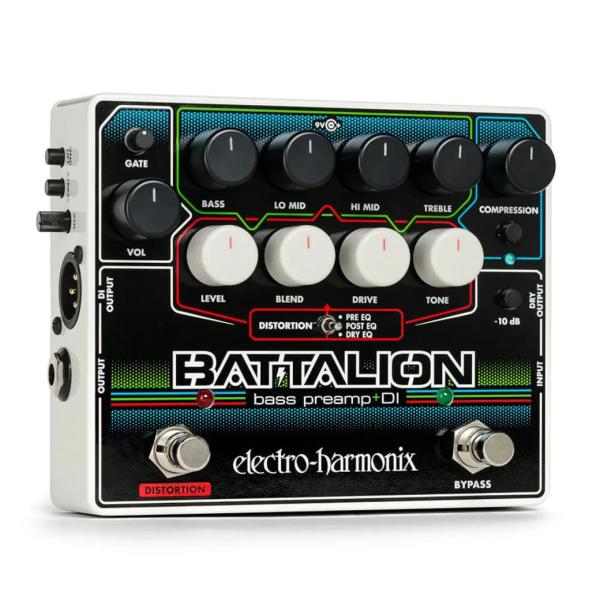 electro-harmonix BATTALION ベースプリアンプ　エレハモ audio-mania_ehx-battalion