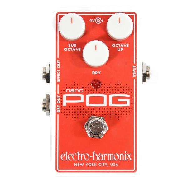 Electro Harmonix Nano POG エレハモ EHX Electro-Harmonix エフェクター エレハモ オクターバー Nano POG │直
