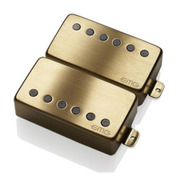 EMG ピックアップ JH Set Brushed Gold アクティブ｜直輸入品 : Audio