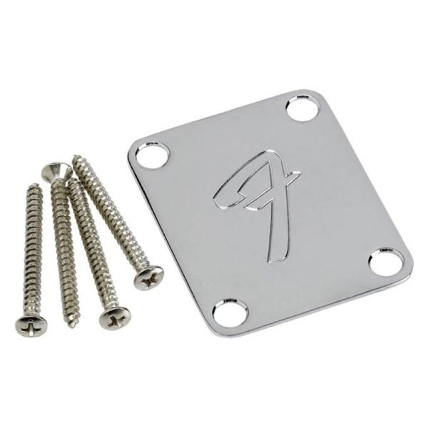 Fender tF_[ p[c 4-BOLT '70S VINTAGE-STYLE F LOGO NECK PLATE 0991448100 lbNv[gAi