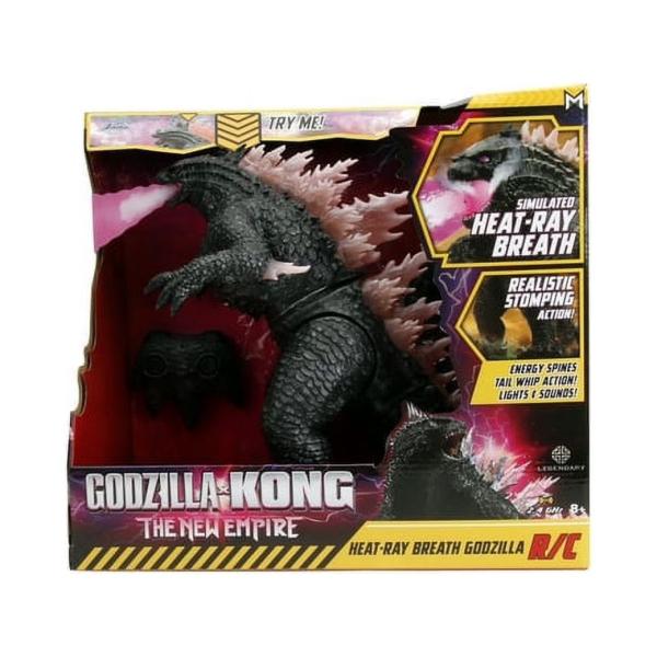 Jada ゴジラ×コング The New Empire Heat-Ray Breath Godzilla ヒートレイブレスゴジラ リモコンフィギュア│ 直輸入品