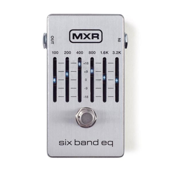 MXR 6-band EQ M109SMグラフィックイコライザー MXR エフェクター M109S 6-Band Graphic EQ M-109S 6バンド