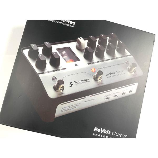 Two notes ReVolt Guitar ギターエフェクター 開封品アウトレット】Two notes エフェクタートゥーノーツ ReVolt