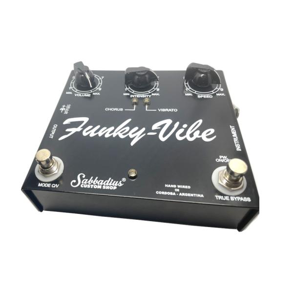ギター SABADIUS Funky Vibe Sabbadius エフェクター Funky Vibe コーラス ファンキー バイブ