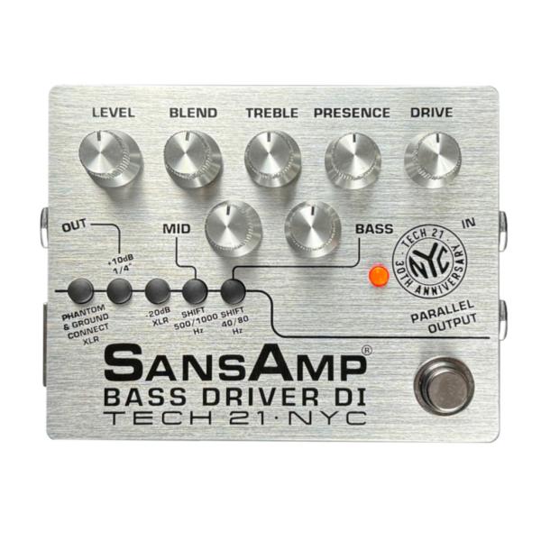 ベース TECH21 SANSAMP BASS D DI 30th audio-mania_tech21-30th-