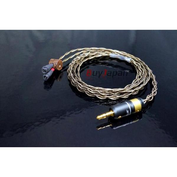 Whiplash Audio ���P�[�u�� �����P�[�u�� TWag v3 Sennheiser IE8 IE80�p �[���n�C�U�[ �C���z��