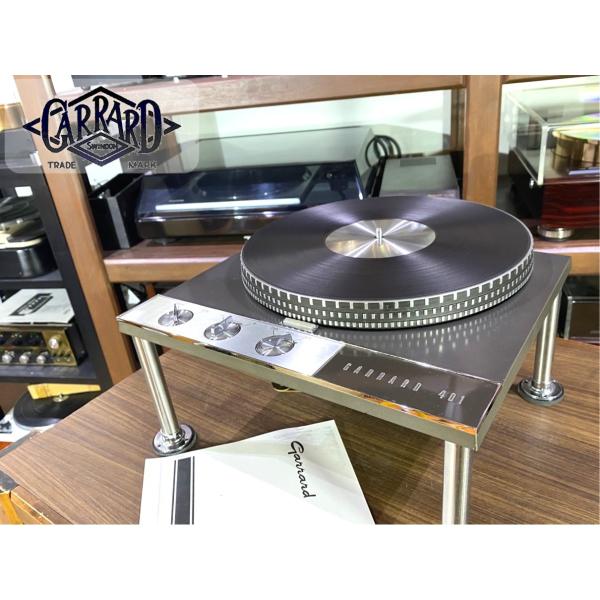 ターンテーブル GARRARD 401 50Hz仕様 取付けボルト/取説付