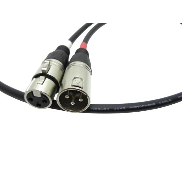 ■ 商品仕様 ■ケーブル：MOGAMI モガミ 2549（2芯シールド線）芯線：OFC（無酸素銅線）、シールド：軟銅線 横巻シールド、ケーブル外径約6.0mm（ケーブルは柔軟で取り回しやすい）XLRプラグ：CLASSIC PRO クラシック...