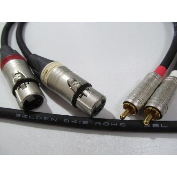BELDEN 8412 ケーブルセットRCA XLR TRS BELDEN ベルデン 8412 脅威のケーブル！ぼったくりケーブルを