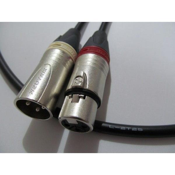 CANARE カナレ L-2T2S XLRケーブル 2本1セット [A] (長さ選択可