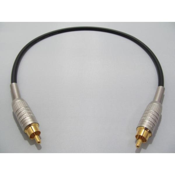 ■ 商品仕様 ■ケーブル：CANARE カナレ GS-6（1芯シールド線）芯線：OFC銅線、シールド：導電ビニル＋OFC銅線、ケーブル外径約6.0mm（ケーブルは非常に柔軟で取り回しやすい）RCAプラグ：CANARE カナレ F-10 (プ...