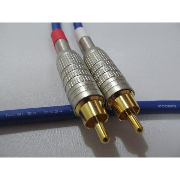 ■ 商品仕様 ■ケーブル：MOGAMI モガミ 2534（4芯シールド線）芯線：OFC（無酸素銅線）、シールド：軟銅線 横巻シールド、ケーブル外径約6.0mm（ケーブルは柔軟で取り回しやすい）RCAプラグ：CANARE カナレ F-10 (...