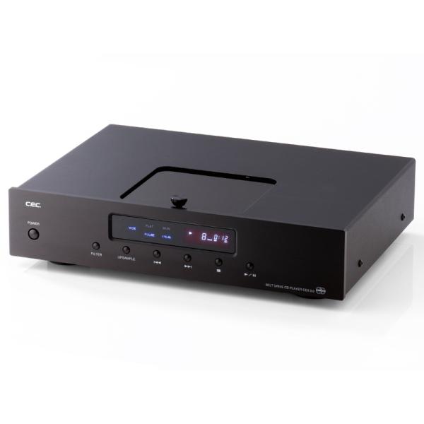 CEC　CD3 3.0/BK（ブラック）　ベルトドライブ式CDプレーヤー　CD3/3.0