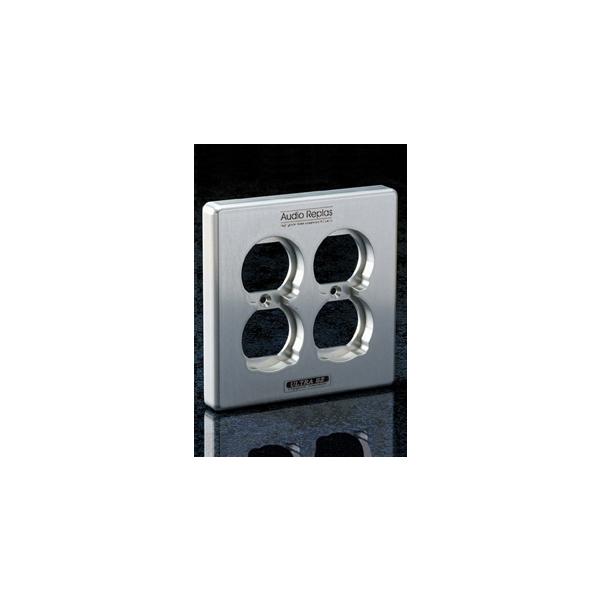 オーディオリプラス CPP-4SZ/S コンセントプレート Audio Replas CPP-4SZ/S コンセントプレート（4個口）スリム