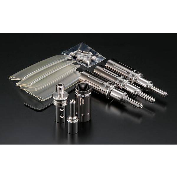 Zonotone LUGB-8.5ST（4個1組） 先端交換式バナナプラグ（8.5mmФ対応