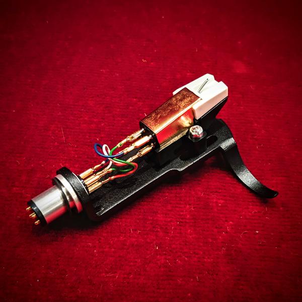 CHUDEN MG-2875G + HC-001 MMカートリッジ 純正ヘッドシェル取付 CHUDEN MG-2875G + HC-001 MMカートリッジ 純正ヘッドシェル取付