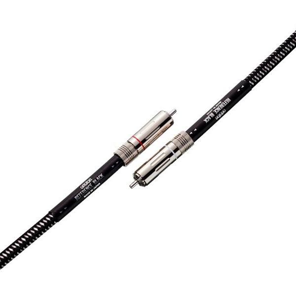 オルトフォン REFERENCE BLACK RCA1.0オーディオケーブル オルトフォン REFERENCE BLACK RCA1.0オーディオケーブル