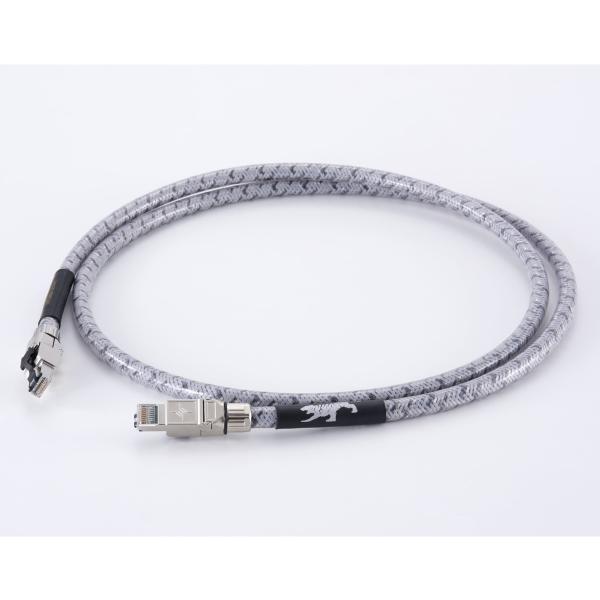 【納期情報：受注生産品お問い合わせください】TIGLON　TPL-3000L-WT/2.0m(White Tiger)　LANケーブル　ティグロン　TPL3000LWT