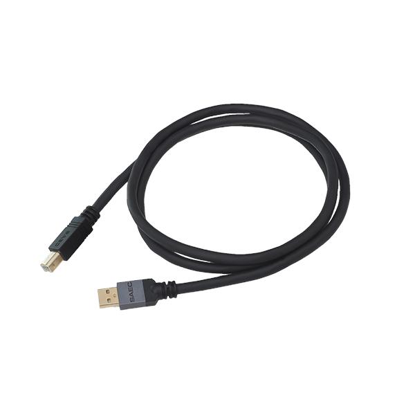 SAEC USBケーブルstratosphere1.2m 理想のUSBケーブルと言える透明で色付けのない音質！SAEC