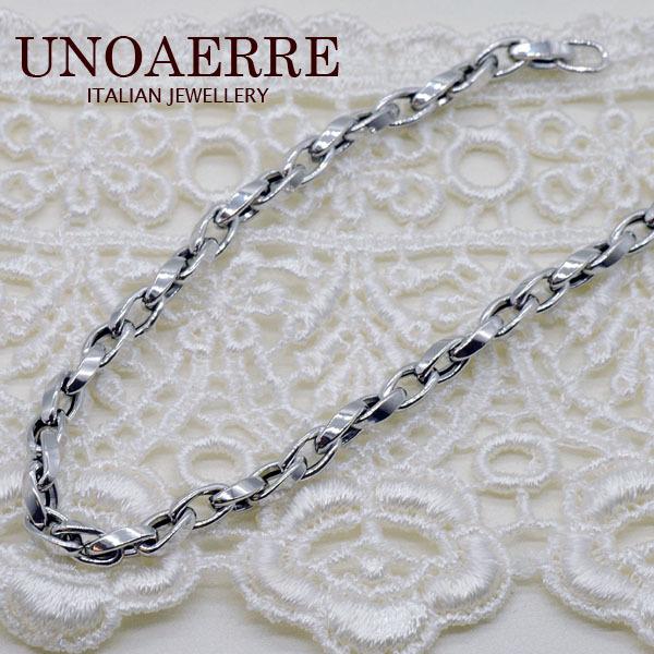 UNOAERRE ウノアエレ【UNOAERRE】K18ホワイトゴールド ブレスレット  